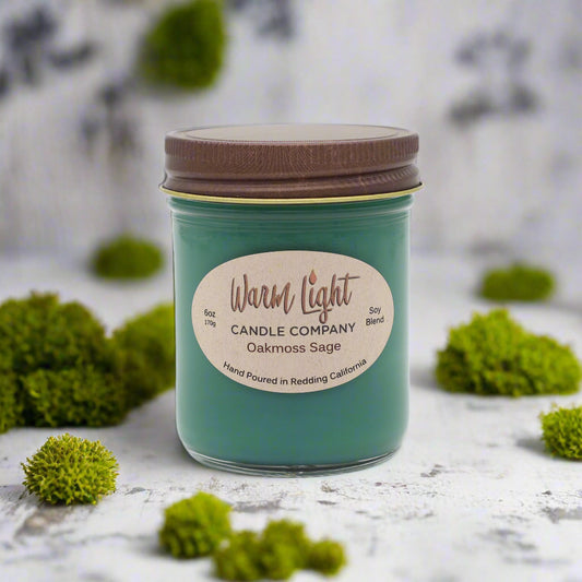 Oakmoss Sage-Jar Candle