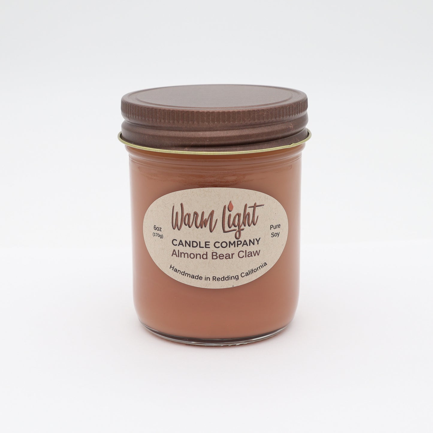 Almond Bear Claw-Jar Candle