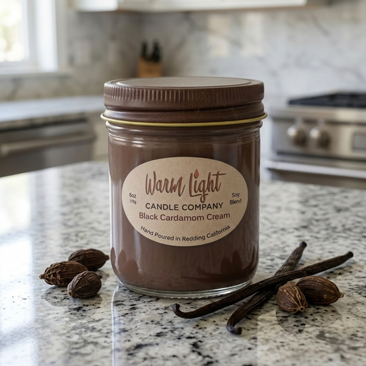 Black Cardamom Cream-Jar Candle