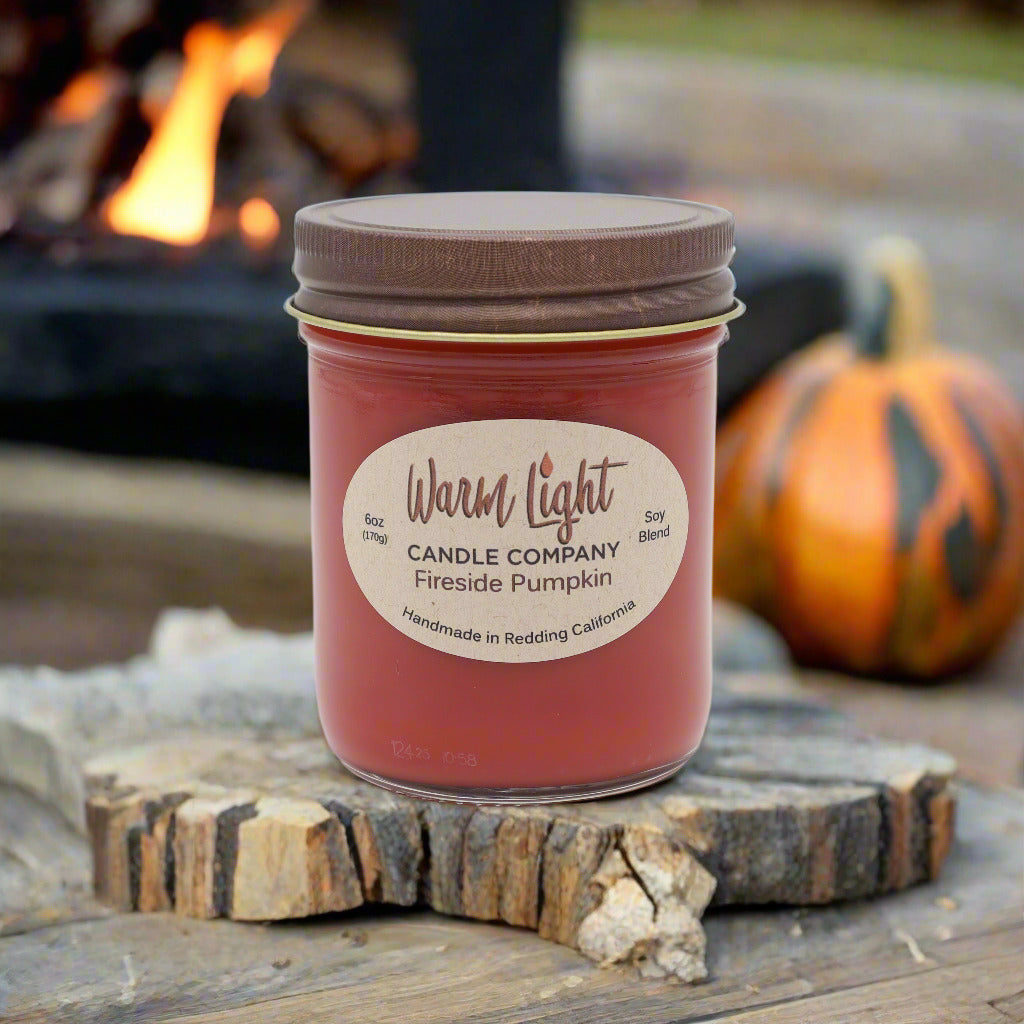 Fireside Pumpkin Candle