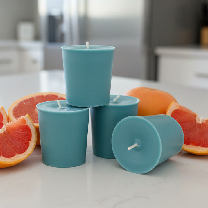 Grapefruit Agave-Votive Candle 4 Pack