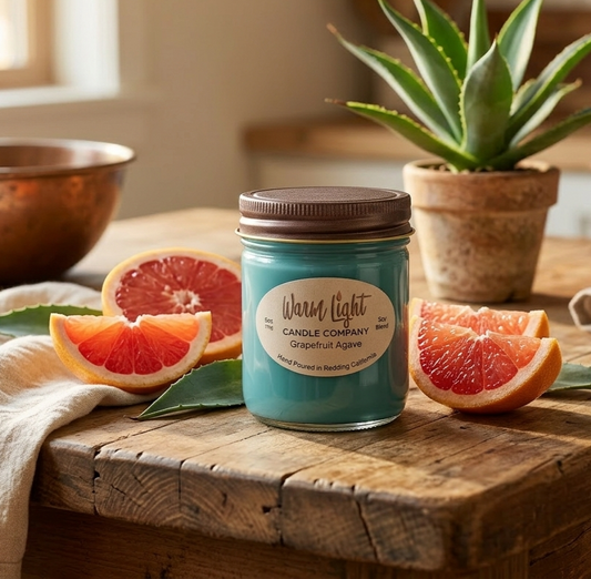 Grapefruit Agave-Jar Candle