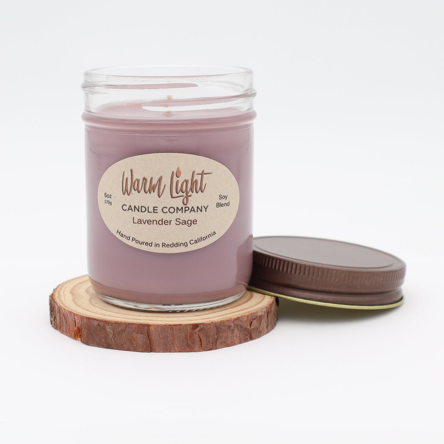 Lavender Sage-8oz. Jar Candle