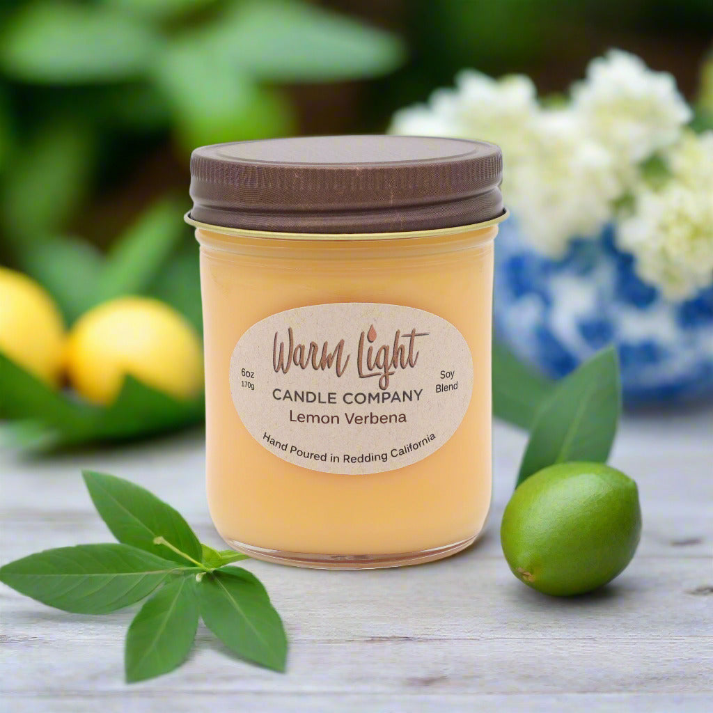 Lemon Verbena-8oz. Jar Candle
