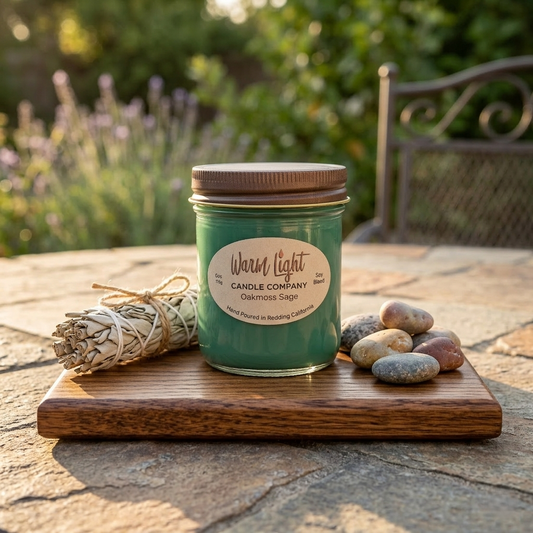 Oakmoss Sage-Jar Candle