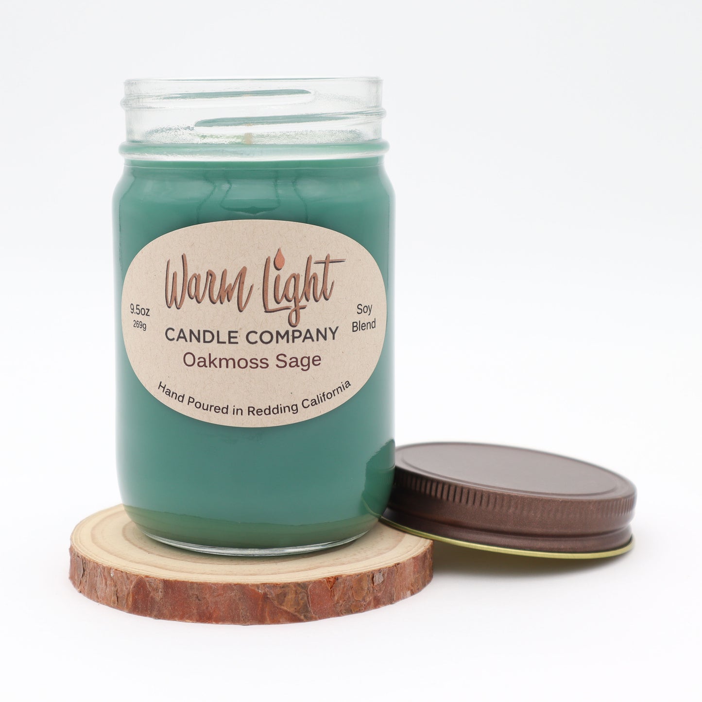 Oakmoss Sage-Jar Candle