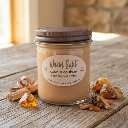 Sandalwood Amber-Jar Candle
