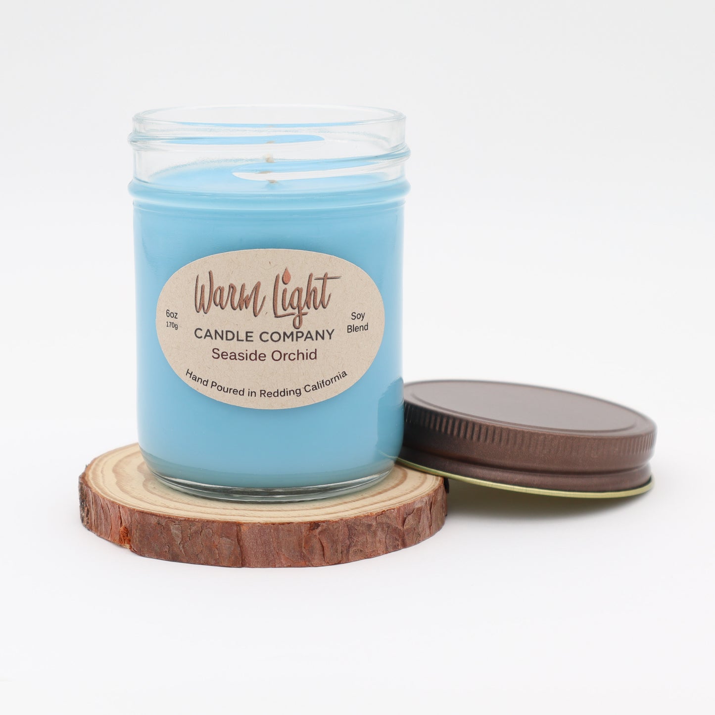 Seaside Orchid-8oz. Jar Candle