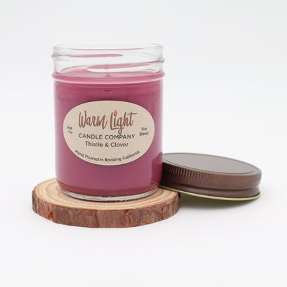 Thistle & Clover-8oz. Jar Candle