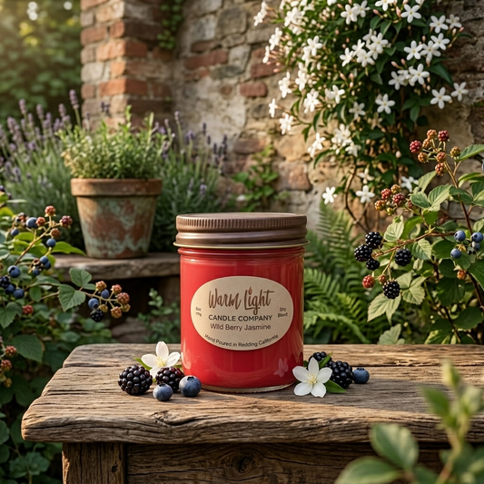 Wild Berry Jasmine-8oz. Jar Candle